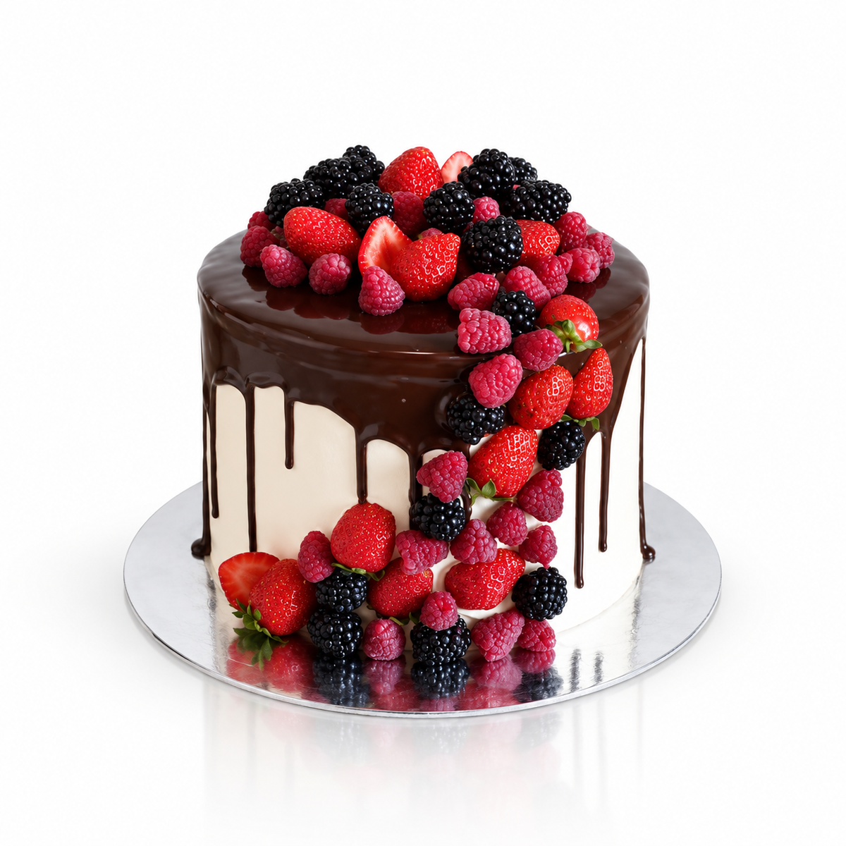 Chocolate and berries