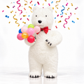 2.6m White bear