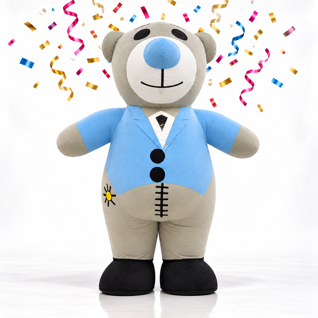 2․6m Grey  bear