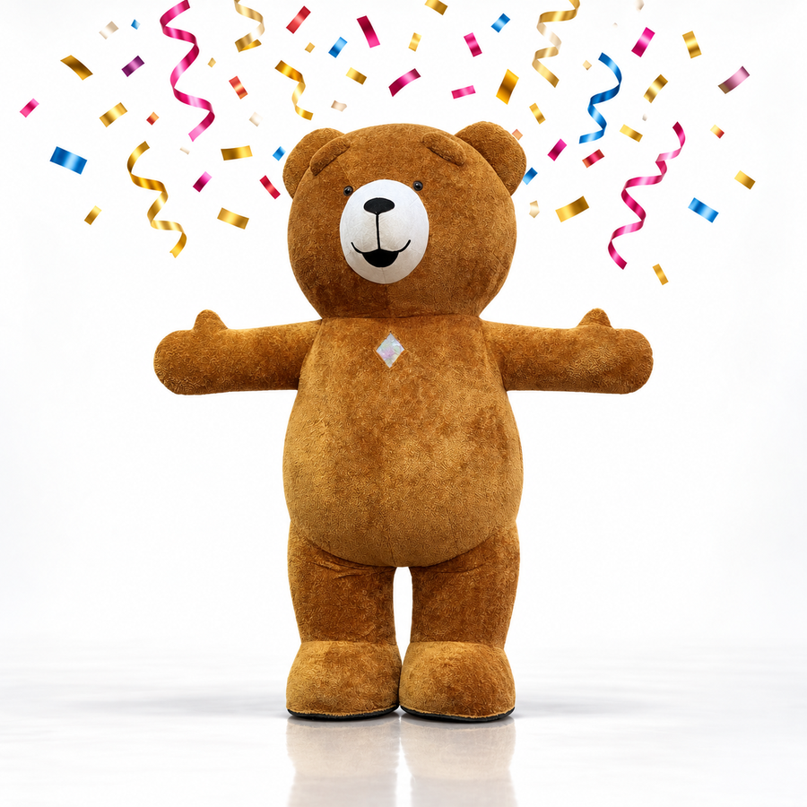 2.6m Teddy bear