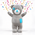 2m Grey  bear