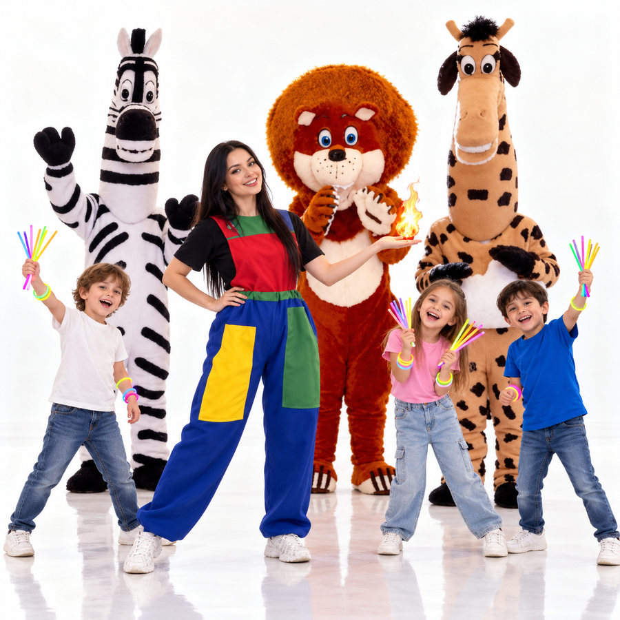 Madagascar + Game Host + Gift